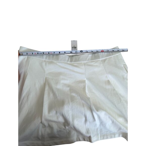EXPRESS Women's White Sweatskirt Active Skort Size XL NEW NWT - Picture 3 of 9